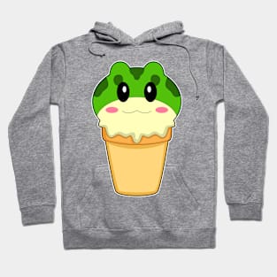 Frog Waffle ice cream Hoodie